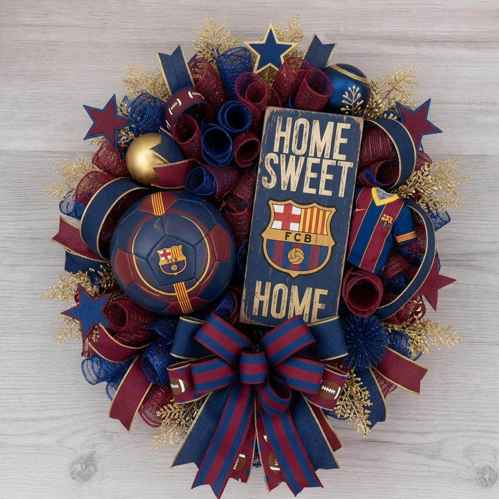 Football Wreath