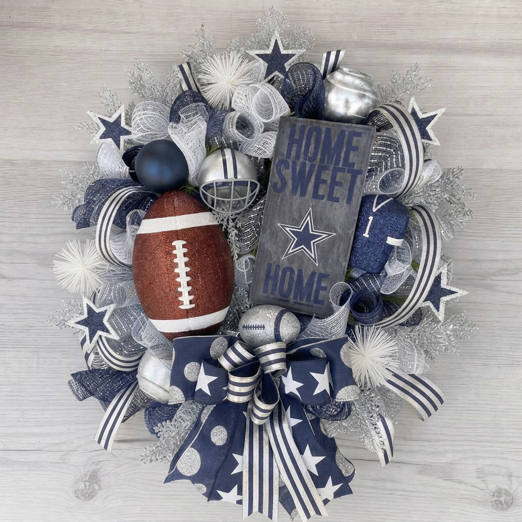 Football Wreath