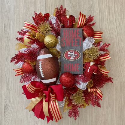 Football Wreath