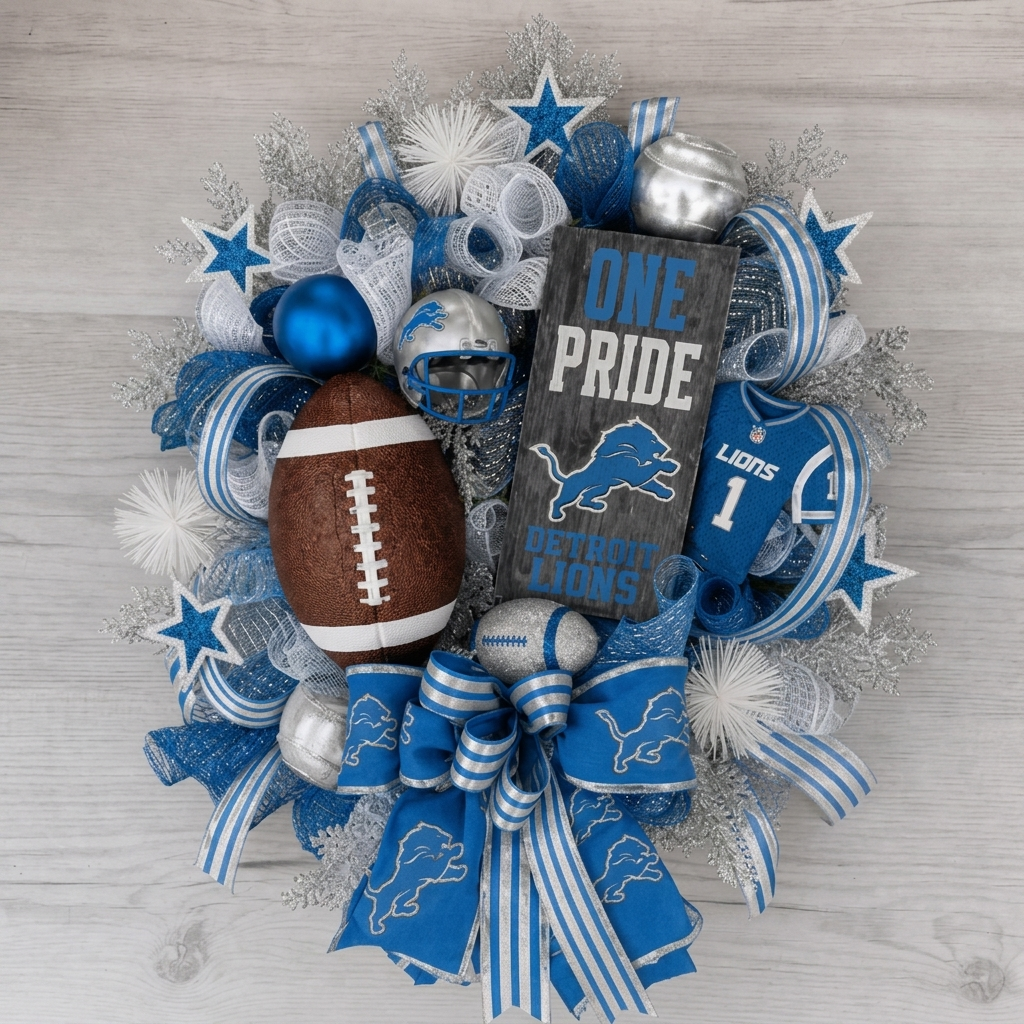 Football Wreath