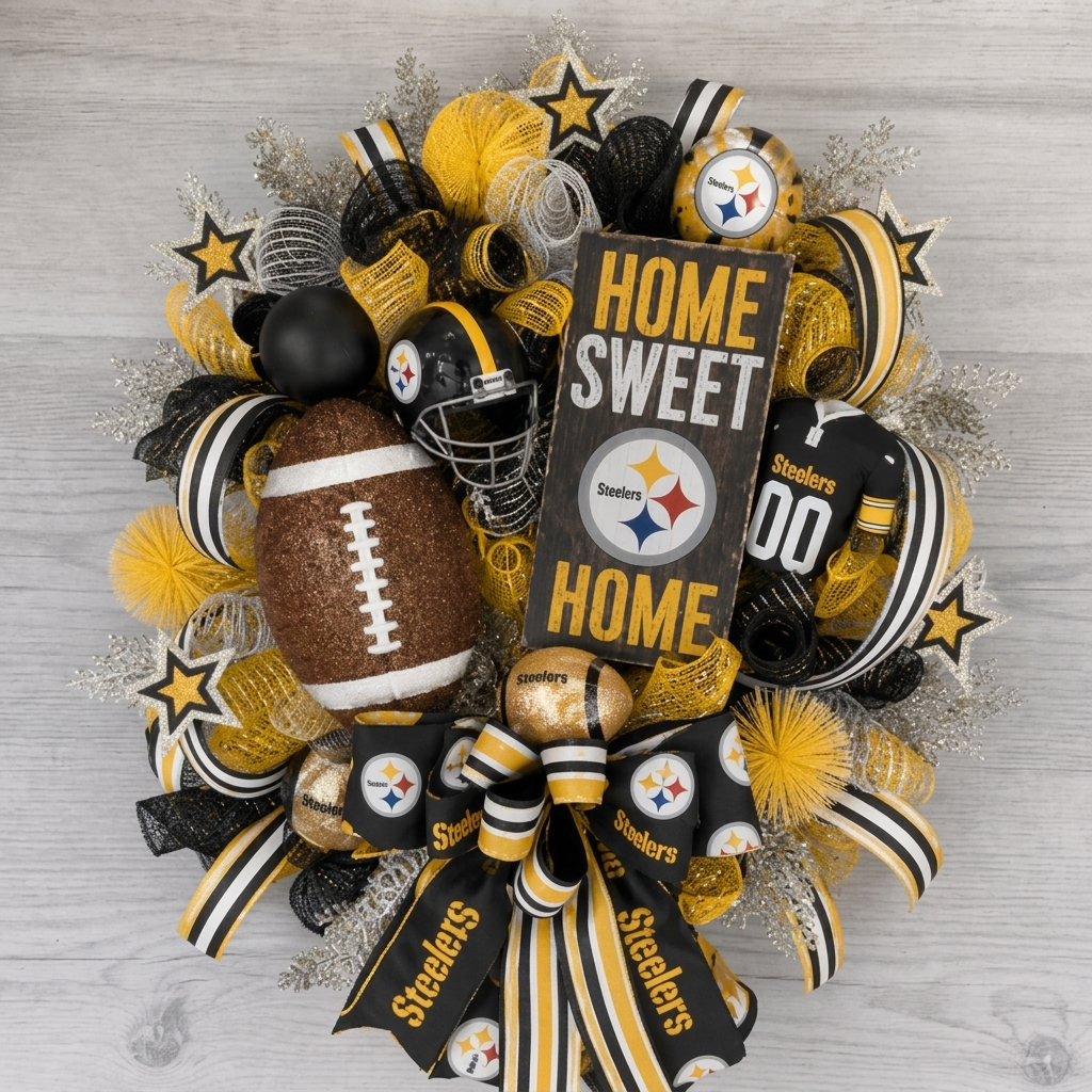Football Wreath