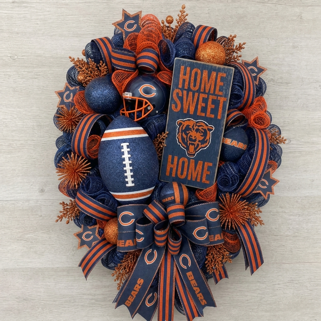 Football Wreath