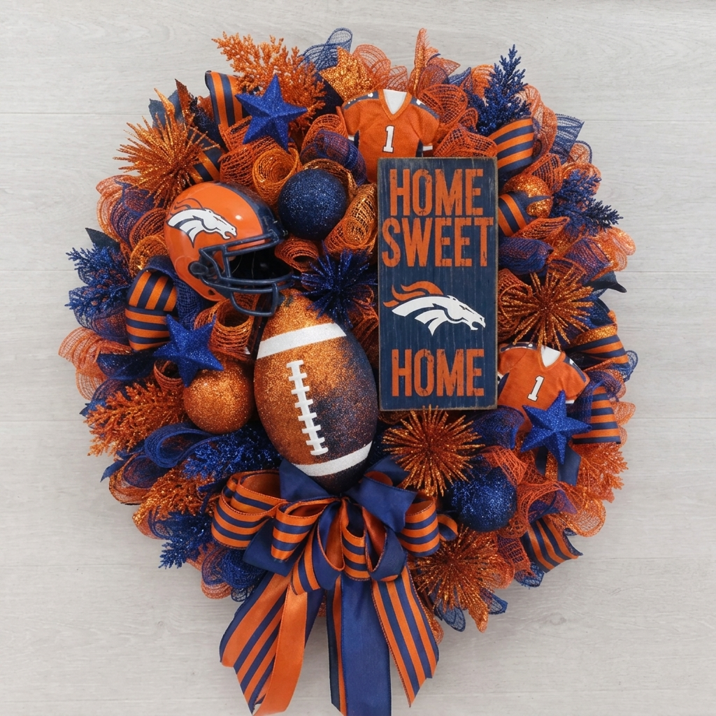 Football Wreath