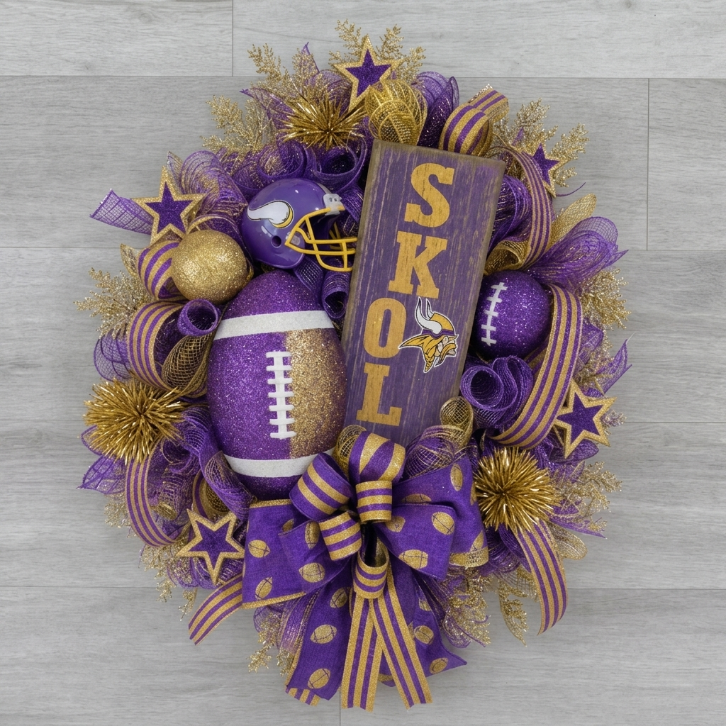 Football Wreath