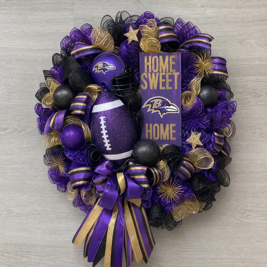 Football Wreath