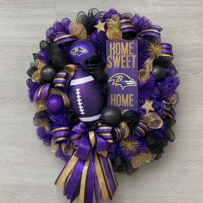 Football Wreath